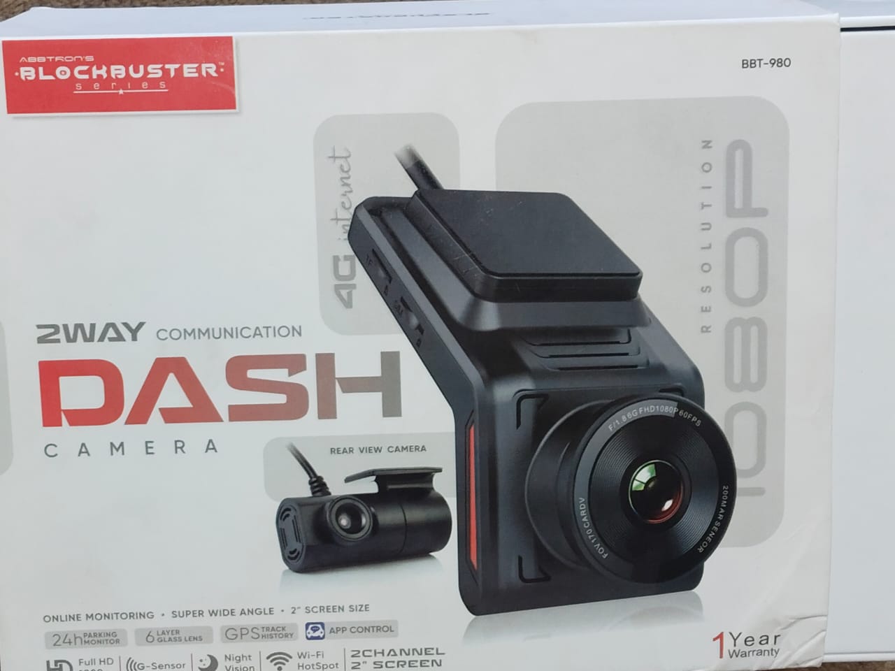 Blockbuster BBT-980 Dashcam