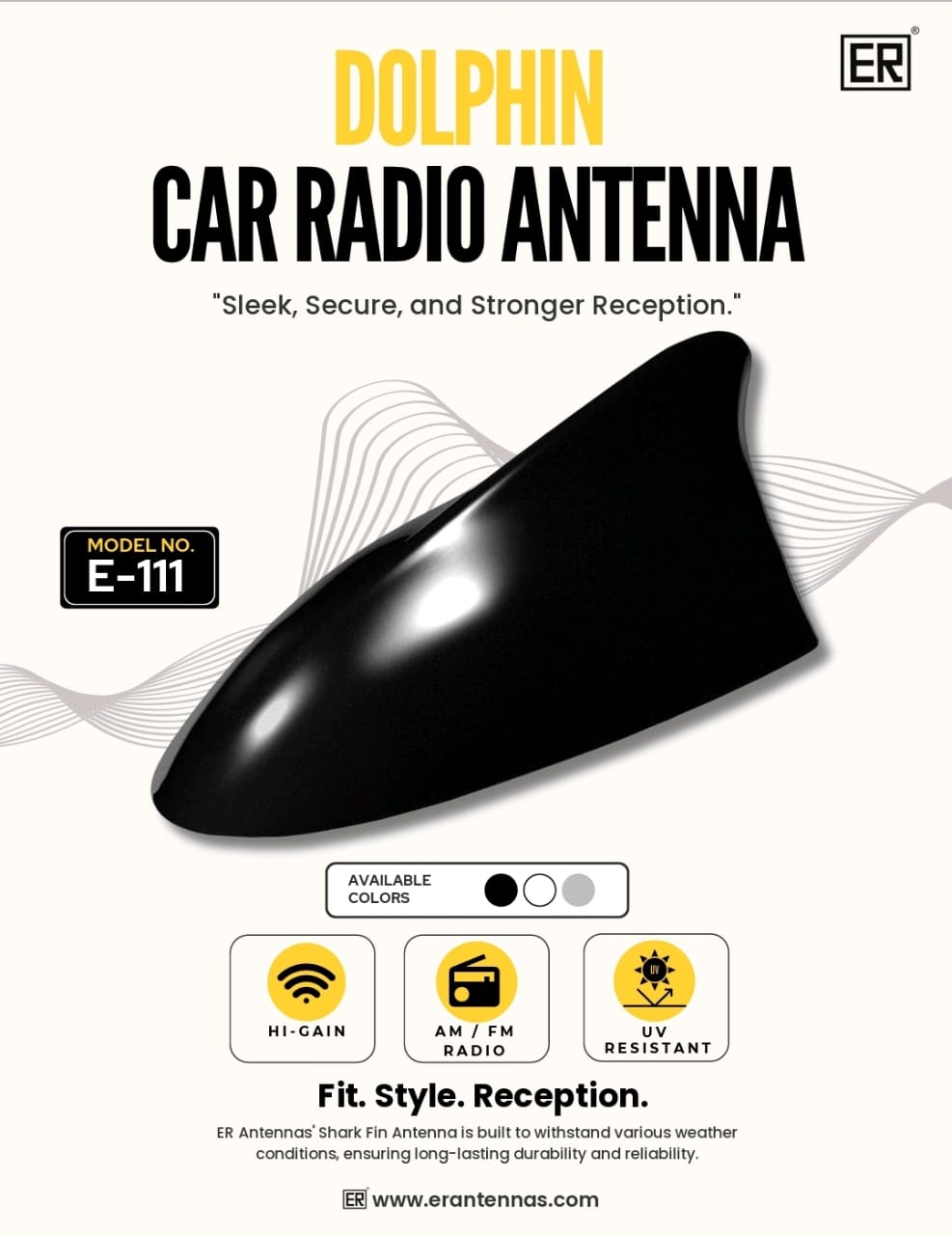 ER Dolphin Antenna E-111
